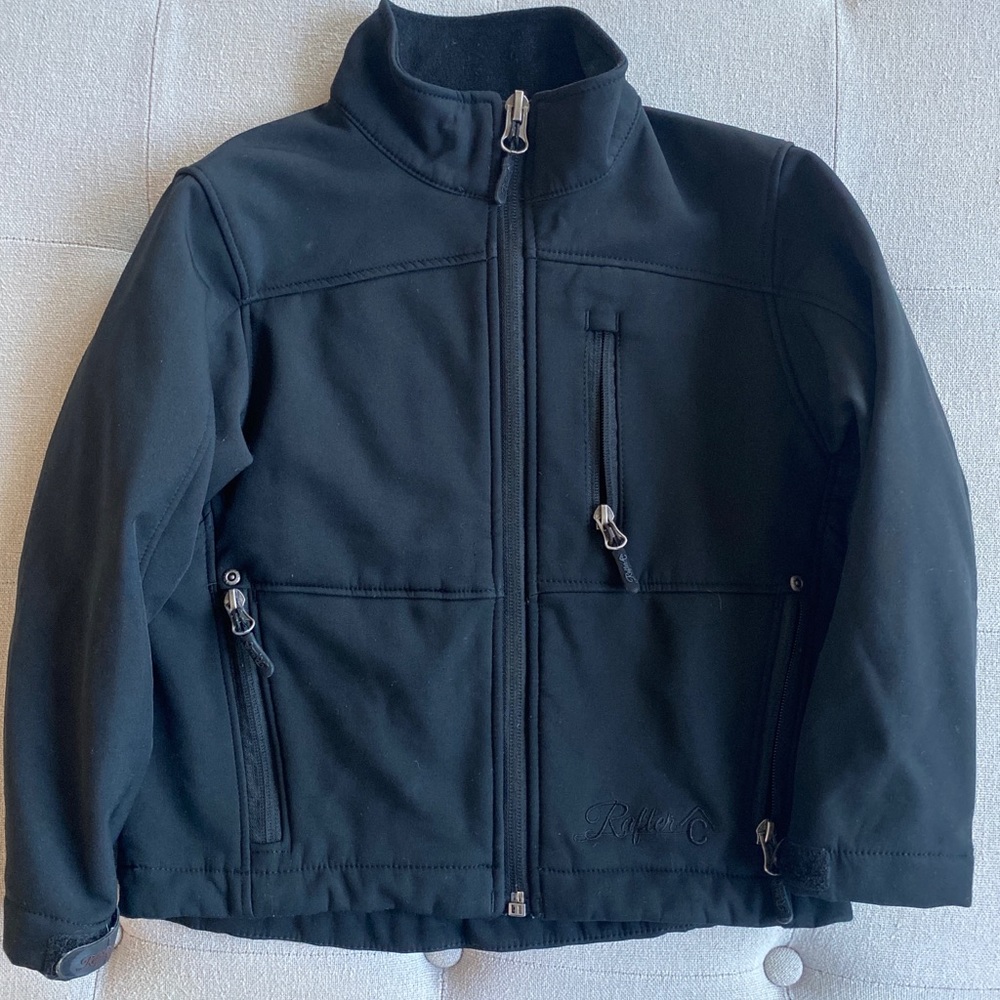 Boy’s Rafter C Black Western Jacket Size XXS
